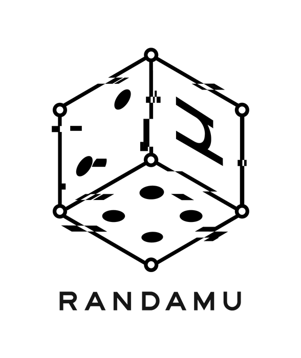 Randamu black outline